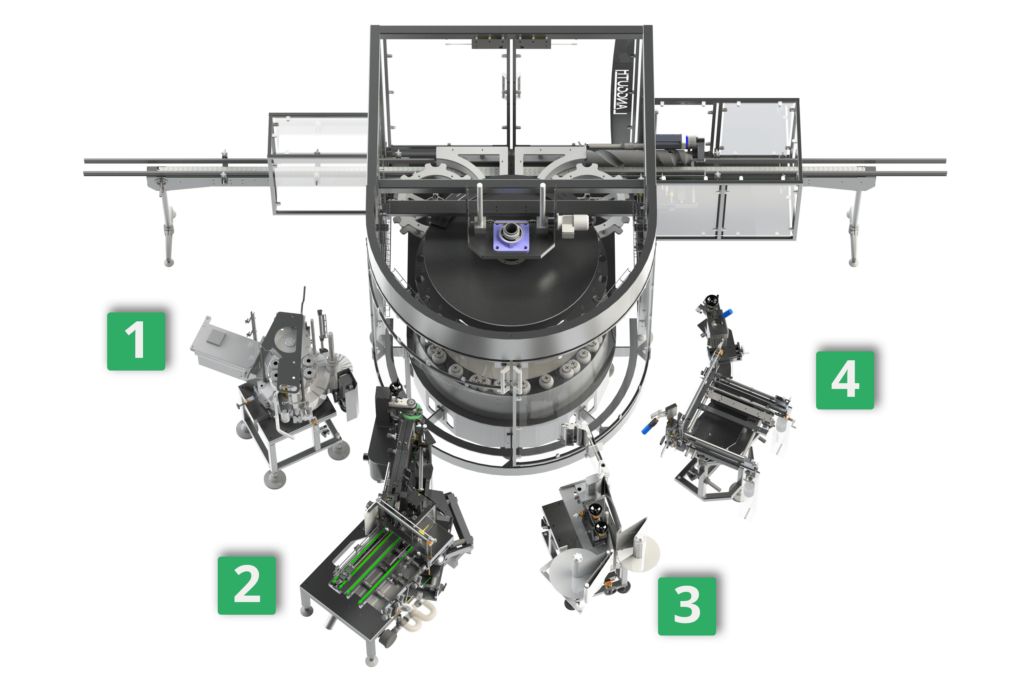 moduLAN 800 series labelling machine